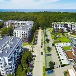 Blue Mare Polanki Komfort, 350m Beach, Garaz, Rowery Apartmán