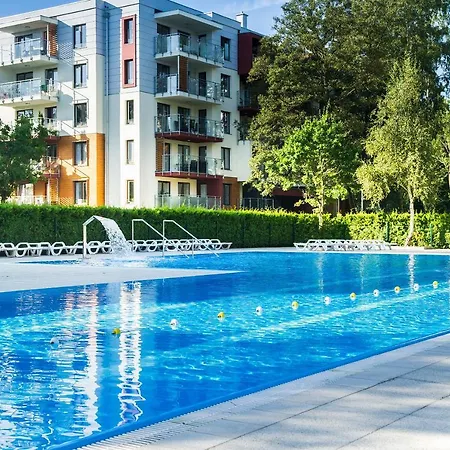 Blue Mare Polanki 350m Beach, Garaż, Rowery Apartament
