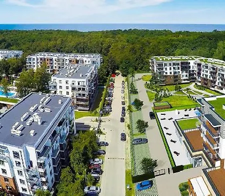 Blue Mare Polanki Komfort, 350m Beach, Garaz, Rowery Apartmán