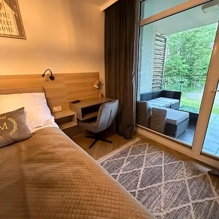 Blue Mare Polanki Komfort, 350m Beach, Garaz, Rowery Apartmán