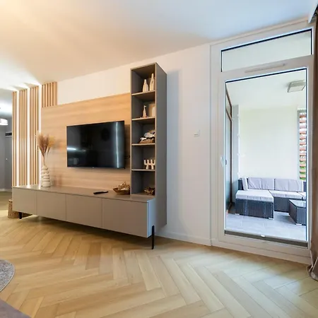 Apartmán Blue Mare Polanki Komfort, 350m Beach, Garaz, Rowery *